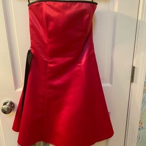Cranberry cocktail dress